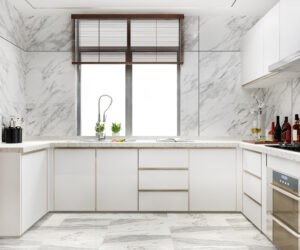 Marble in Kitchen