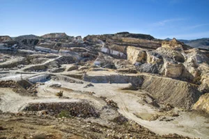 marble quarry nature