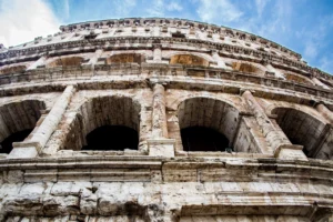 italian marble used in coliseum