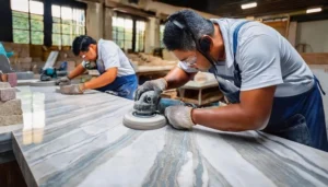 blue italian marble maintenance